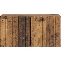 vidaXL Meuble TV mural 59,5 x 31 x 30 cm en bois recyclé