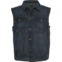 Urban Classics Gilet bleu denim