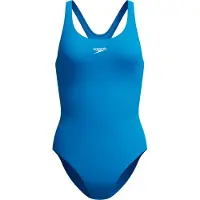 Speedo Eco Endurance+ Medalist Swimsuit Bleu UK 28 Femme
