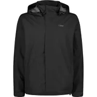 CMP Veste de pluie pour homme MAN JACKET SNAPS HOOD