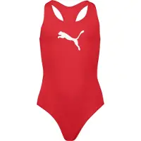 Puma Racerback Swimsuit Rouge 7-8 Years Fille