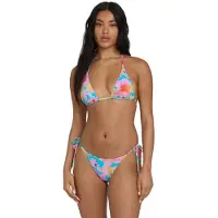 Billabong - Haut de maillot de bain - Pipe Dreams Multi Triangle Bright Marine pour Femme - Taille L - Bleu