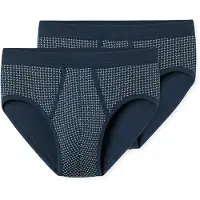 Schiesser Slip 'Classic Daywear' bleu foncé