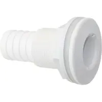Trudesign Traversée de tablette TD blanc avec raccord 38 mm 1 1/2
