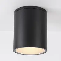 LumenXL Spot plafonnier d'extérieur Vanna round - noir