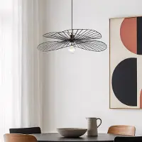 LumenXL Suspension Novaire en métal noir