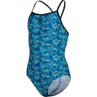 Arena Maillot De Bain Pooltiles Lightdrop Back L