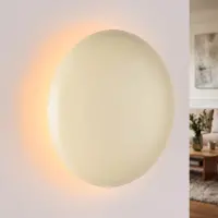 LumenXL Applique murale rechargeable Ariso crème avec variateur tactile et couleur de lumière réglable