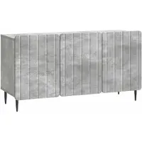 vidaXL : Meubles TV, 99 x 34,5 x 52 cm, gris béton, panneaux de particules