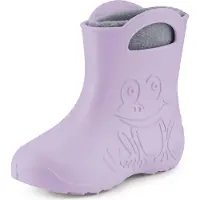 Ladeheid Bottes en caoutchouc pour enfants Eva, imperméables et doublées (violet clair, taille 30/31), modèle LA-CA-04