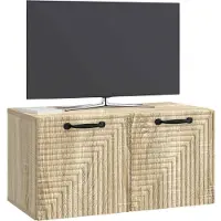 vidaXL Meuble TV mural en chêne Sonoma 59,5 x 31 x 30 cm