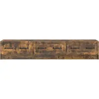 vidaXL : Meubles TV, 147 x 34,5 x 27 cm, bois imitation chêne fumé