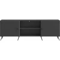 vidaXL Meuble TV 150 x 31 x 50 cm Noir, aggloméré
