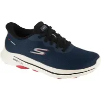SKECHERS Slip-Ins : GO Walk 8 - Pate 216783-NVRD, baskets, homme, bleu foncé