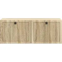 vidaXL Meuble TV mural en chêne Sonoma 78,5 x 31 x 30 cm