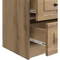 vidaXL Cabinet de chevet Chêne artisanal 43 x 34,5 x 44,5 cm