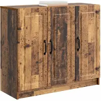 vidaXL Buffet en bois recyclé 89 x 34,5 x 77 cm, aggloméré