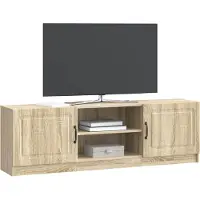 vidaXL Meuble TV en chêne Sonoma, 150 x 31 x 47 cm, aggloméré