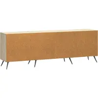 vidaXL Meuble TV en chêne Sonoma, 150 x 31 x 50 cm, aggloméré