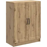 vidaXL Buffet en chêne Artisan 66 x 34,5 x 87 cm, bois d'ingénierie
