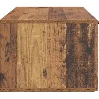 vidaXL Meuble TV mural en bois vieilli 59,5 x 41 x 30 cm