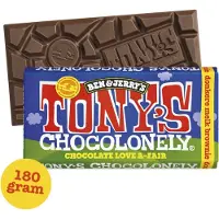 Tony's Chocolonely - Brownie au chocolat noir et au lait Ben & Jerry's - 180 g