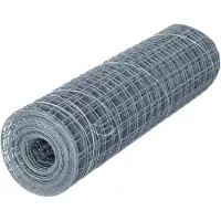 Windhager Grillage 0,50x5m Carré 12,7mm Fer Galvanisé