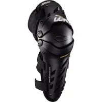 Leatt Protecteur de genoux et de tibias Dual Axis, paire Noir 2XL unisex