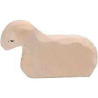 Ostheimer Agneau couché - Figurine en bois