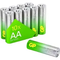 GP 6+4 Super Alkaline 1,5 V AA Mignon LR06 GPSUP15A980C10