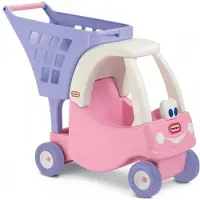 Little Tikes Chariot de courses rose Cozy Coupe de