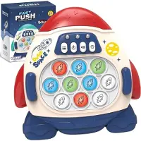 Game POP IT Fusée arcade électronique anti-stress rouge
