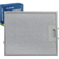 Alapure Filtre métallique adapté pour Electrolux 4055101671 280 x 230 x 8 mm