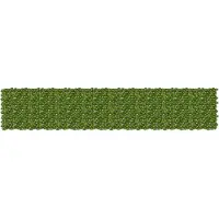 vidaXL Brise-vue pour balcon avec motifs de feuilles vertes et jaunes 400 x 75 cm