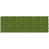 vidaXL Brise-vue pour balcon avec motifs de feuilles vertes et jaunes 300 x 100 cm