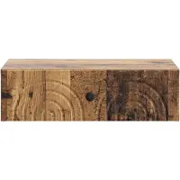 vidaXL Table d'appoint murale en bois ancien 59 x 34,5 x 17 cm