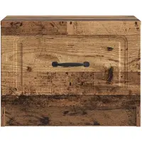 vidaXL Table basse en bois recyclé, 49 x 50 x 37 cm, matériau de bois