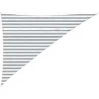 vidaXL Voile D'ombre Extérieure Gris Clair Et Blanc 3 X 4 X 5 M