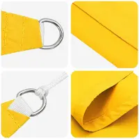 vidaXL Voile D'ombre Jaune 6 X 2,5 M 100 % Polyester Oxford