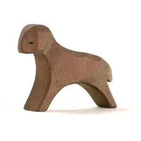 Ostheimer Figurine Agneau courant brun