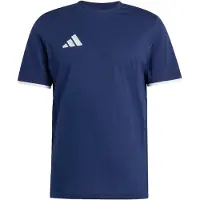 Adidas Entrada 26 Short Sleeve T-shirt Bleu XS / Regular Homme
