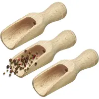 Westmark 3 pelles à épices "Mini" 3 ml 5.2x1.7x1.4 cm, Accessoires de cuisine malins, Beige