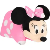 Colorbaby Minnie Mouse Pillow Teddy Rose Enfants