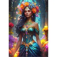Blue Bird Puzzle La Déesse Fleur - 1000 pièces