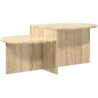 vidaXL Table basse en chêne Sonoma 100 x 50 x 40 cm Matériau dérivé du bois