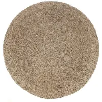 Bazar Bizar Tapis sisal marron 200x200x2cm