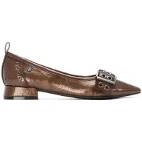 Carmela pour femme. 16270902-TAUPE Chaussures en cuir 162709 marron (38), Plat, Aucun, Casuel