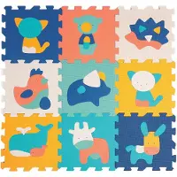 Ludi (9 Pcs)-lu10023 Playground Multicolore Enfants