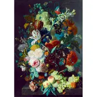 Bluebird Puzzle Jan Van Huysum Fleurs Fruits 1000 pièces Puzzle