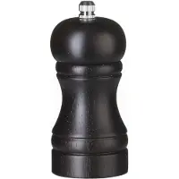 Hendi Moulin à poivre en bois, bois foncé, ⌀50x(H)113mm